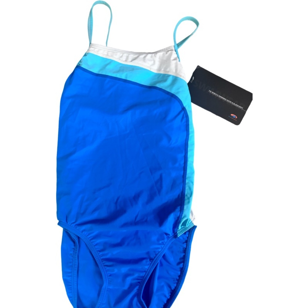 Blueseventy Ladies high-leg chlorine resistant training togs new with tags W32